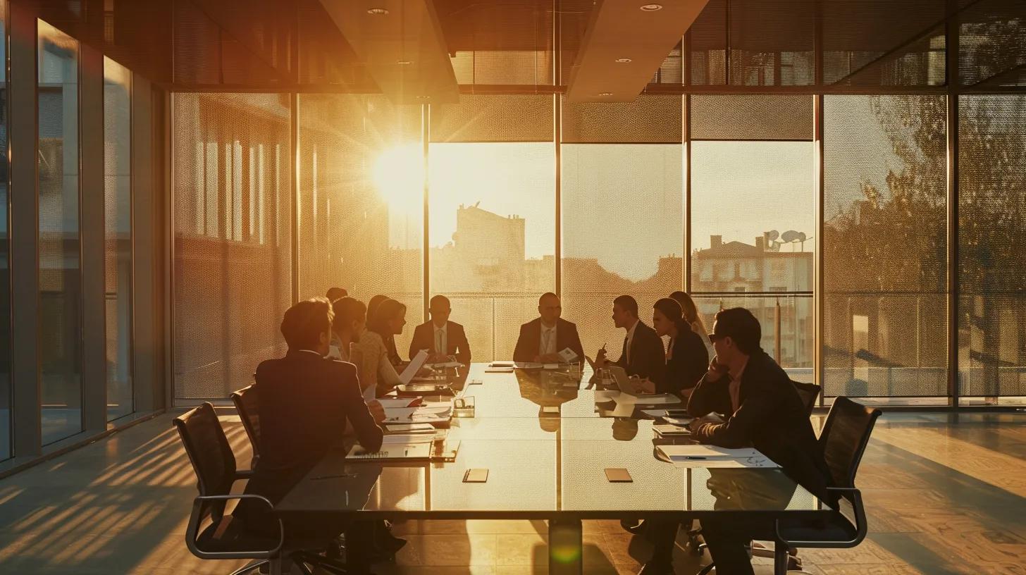 a sleek, modern office conference room showcases a diverse team reviewing a transparent document comparing cash offers and traditional home sales, with a striking visual of a house silhouette in the background, emphasizing the swift and efficient nature of cash transactions against the delays of traditional sales. a sleek, modern office conference room showcases a diverse team reviewing a transparent document comparing cash offers and traditional home sales, with a striking visual of a house silhouette in the background, emphasizing the swift and efficient nature of cash transactions against the delays of traditional sales.
