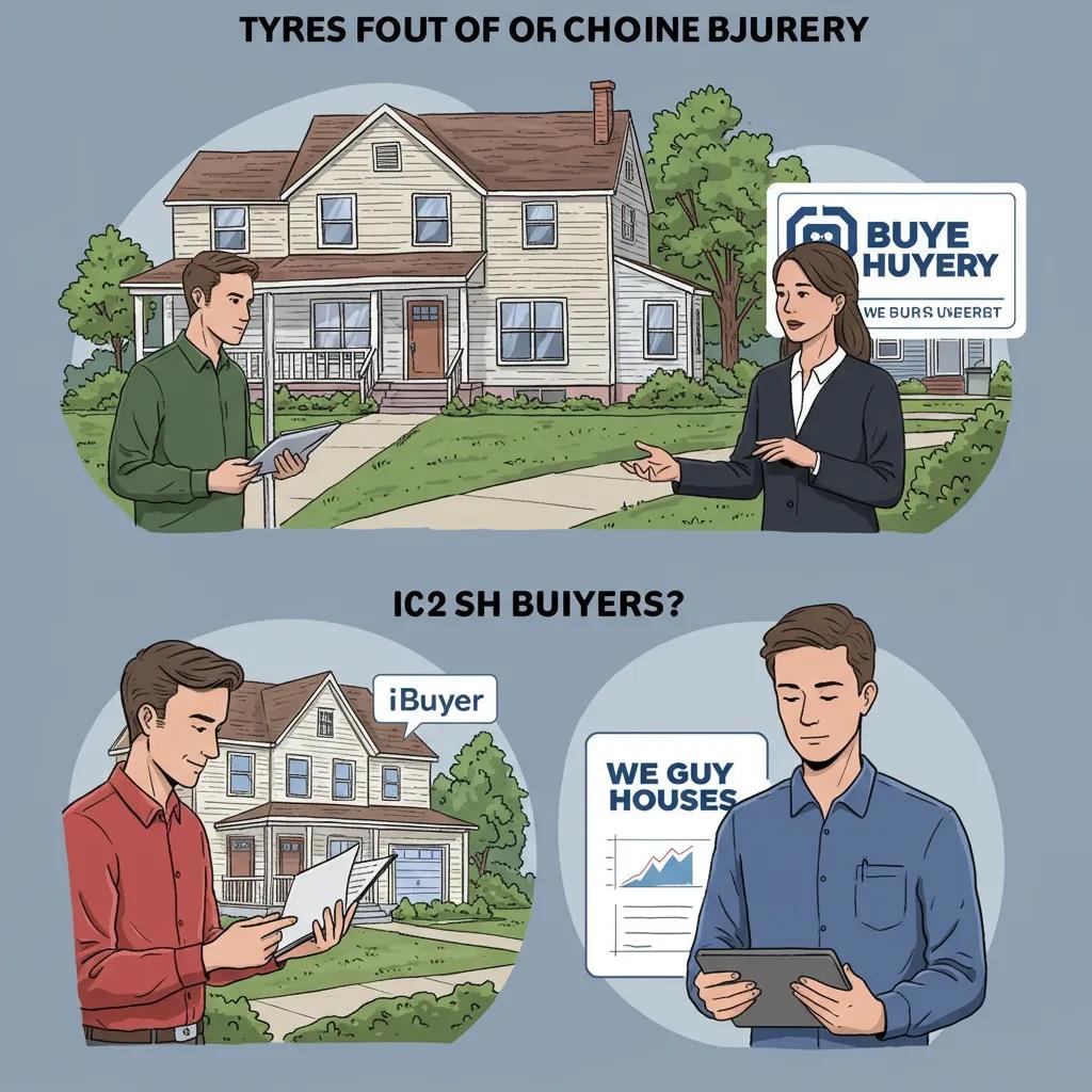 Different types of cash home buyers in New Jersey including investors and companies